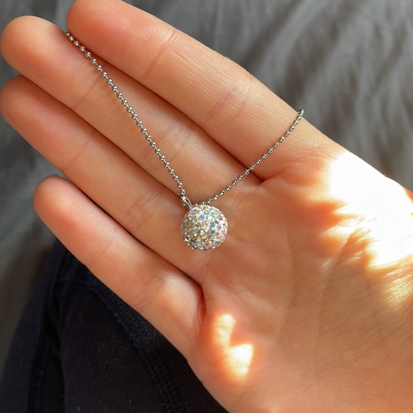 Jewelry Sparkle Ball Necklace Poshmark